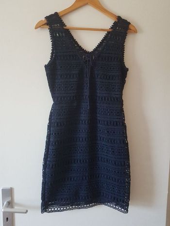 Magnifique robe morgan bleue marine 38