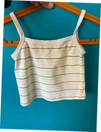 Mignon débardeur 3 ans en coton sergent major