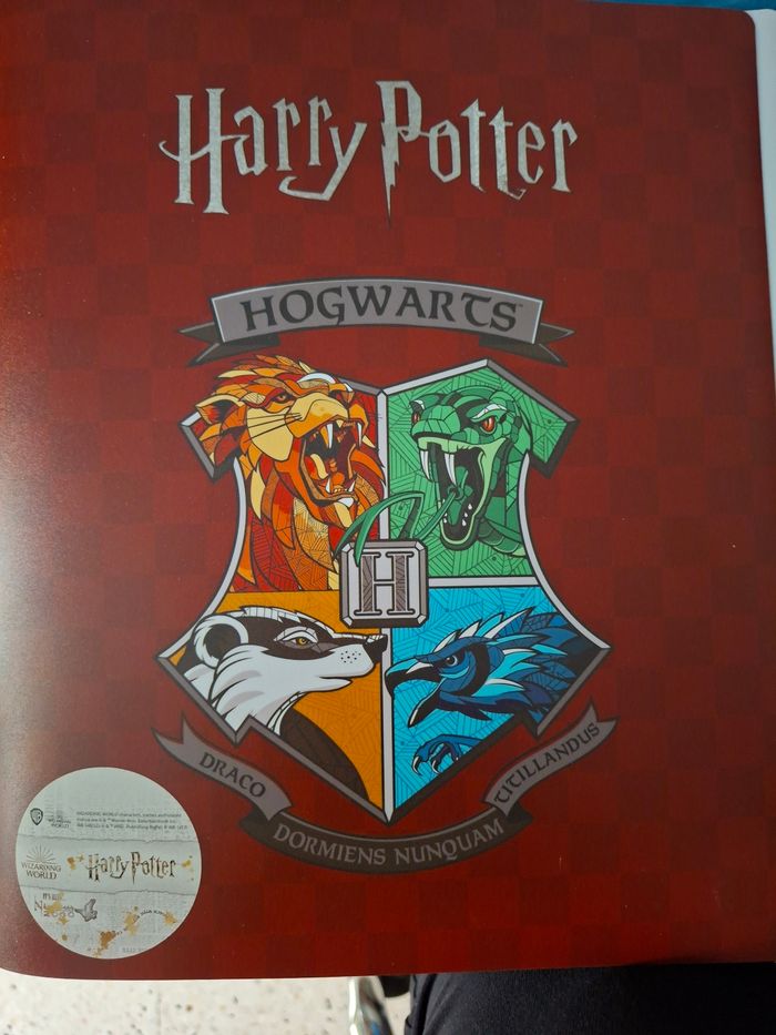 Harry Potter, lot classeur + pochette à rabat - photo numéro 2