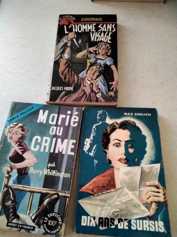 Lot de 3 livres