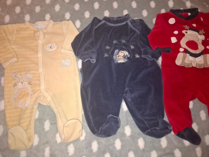 Lot de 3 pyjamas