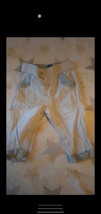 Pantalon tissus gris garcon