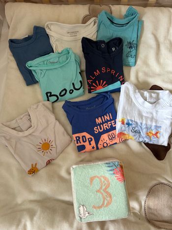 3️⃣ Lot de tee shirt  :  Taille 3