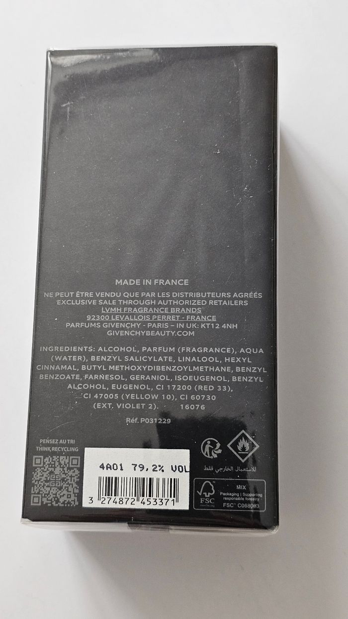 Eau de Parfum Désinvolte Givenchy 100ml neuf - photo numéro 2