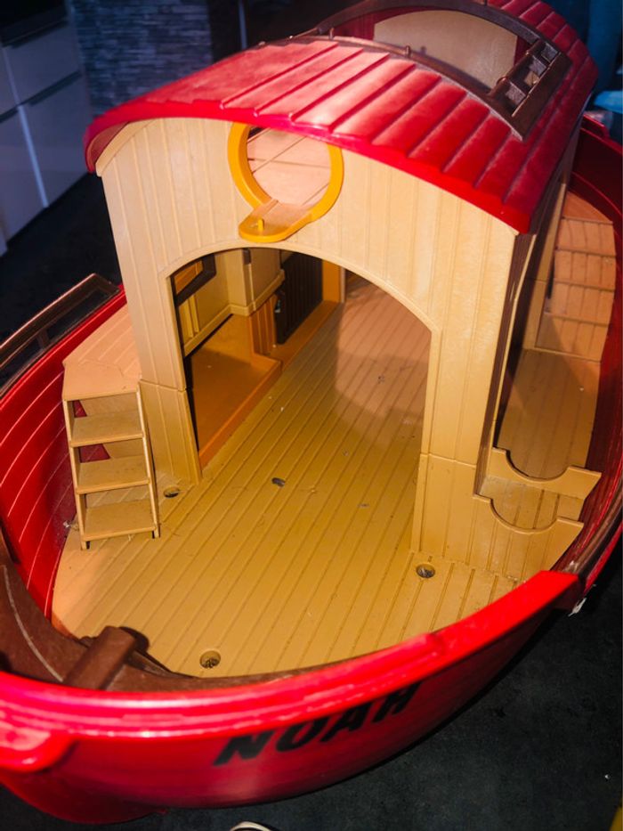 Arche de Noé Playmobil très bon état 4 paires d’animaux et pont inclus - photo numéro 5