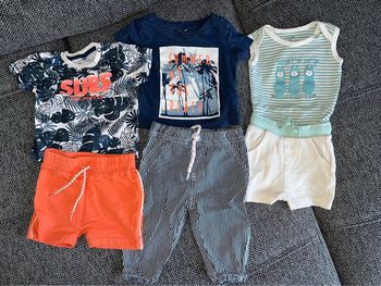 Lot de 3 ensembles bebe garcon 6 mois