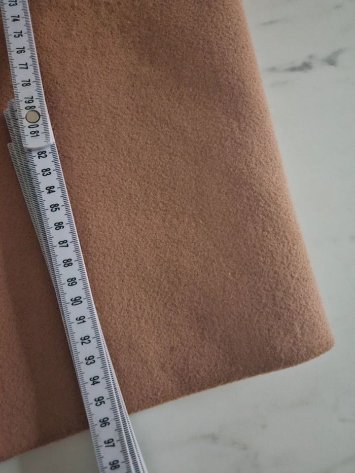 Zara manteau long marron clair taille L - photo numéro 17