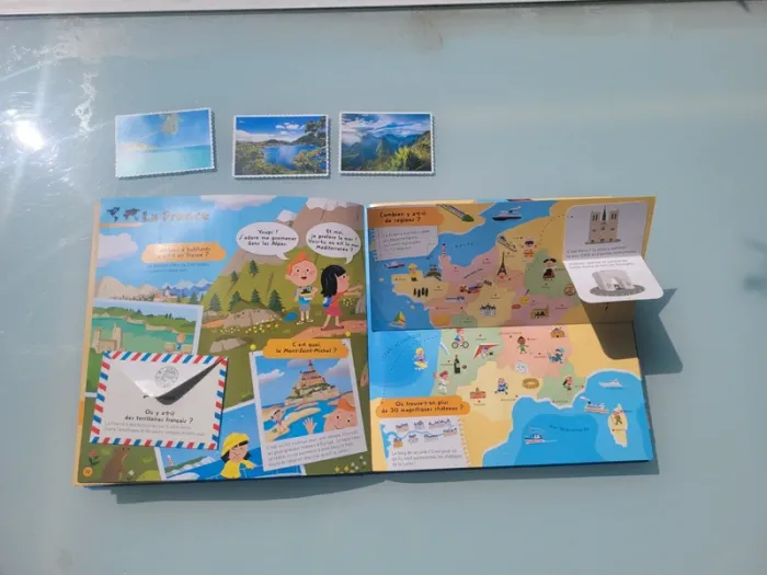 Livre animé de flaps, tirettes.. Kididoc grand format 🌎 Le Kididoc autour du monde 🌎 (94) - photo numéro 9