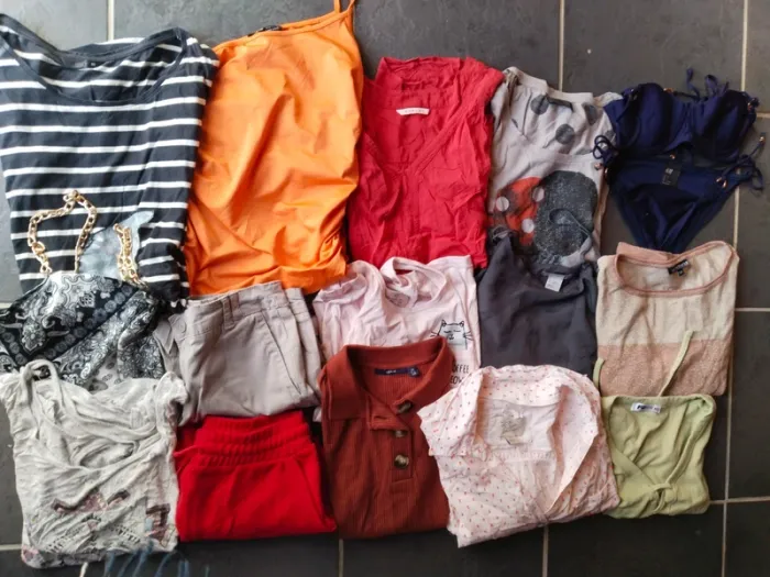 Joli lot de 16 vêtements femme marques h&M, shein, only taille XS 34 - photo numéro 5