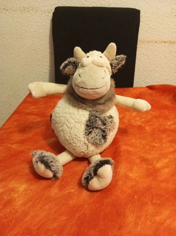 Peluche doudou vache mars and more
