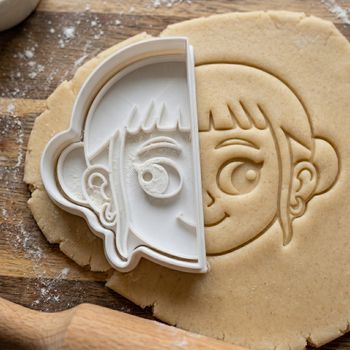 Emporte-pièce Visage Fille Ghibli Mei - Découpoir pour Biscuits et Sablés