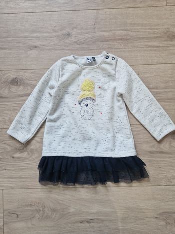 Robe bébé fille manches longues Kidiliz 12 mois