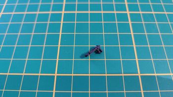 Attache capot pièce détachée miniature Ferrari 250 testa rossa 1957 Burago Bburago 1/18 #B29