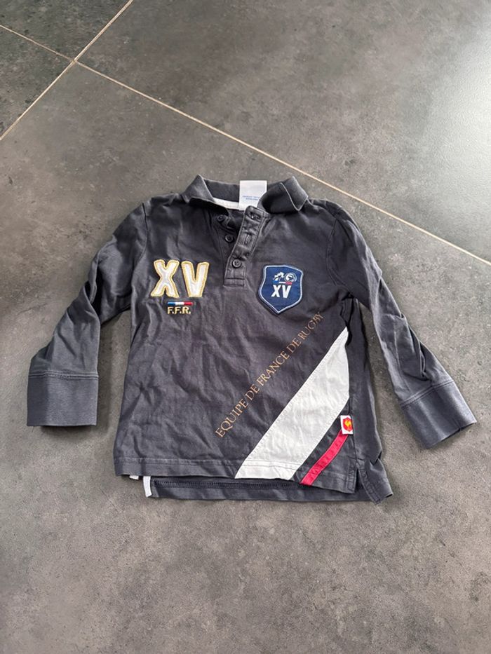 Polo manches longues XV de France