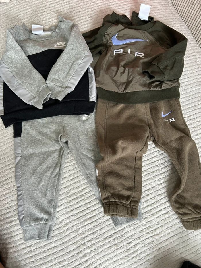 Lot de 3 : 2 ensemble Nike + une combinaison 18 mois