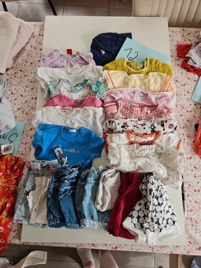 lot été fille 12 mois