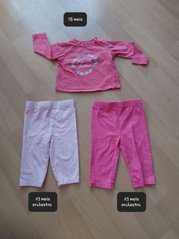 18/24 mois fille 3 pieces