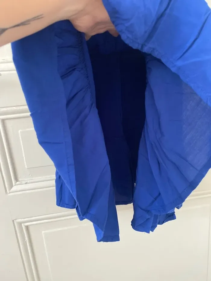 Robe à volants bleus H&M - photo numéro 4