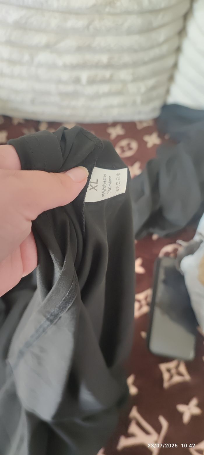Robe noir sans bretelle - Taille xl - photo numéro 3