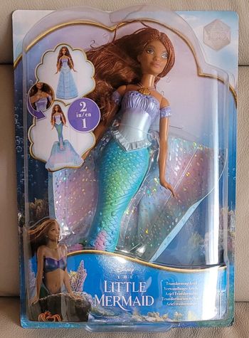 Poupée ariel transformable disney