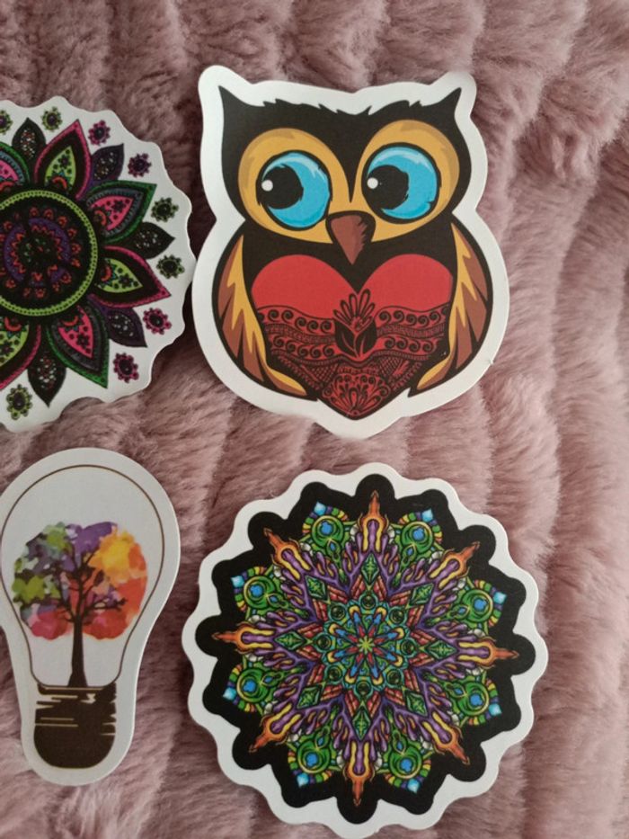 Divers stickers hippie Peace - photo numéro 3