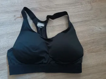Brassière de sport noire - M - Domyos