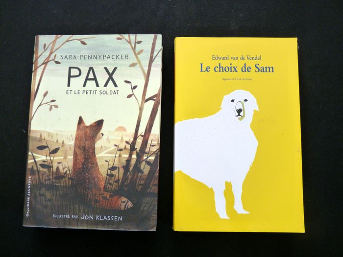 Pax et le petit soldat + Le choix de Sam Livre dès 10 ans TBE