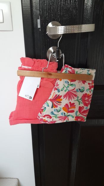 Lot shorts fille 4ans 