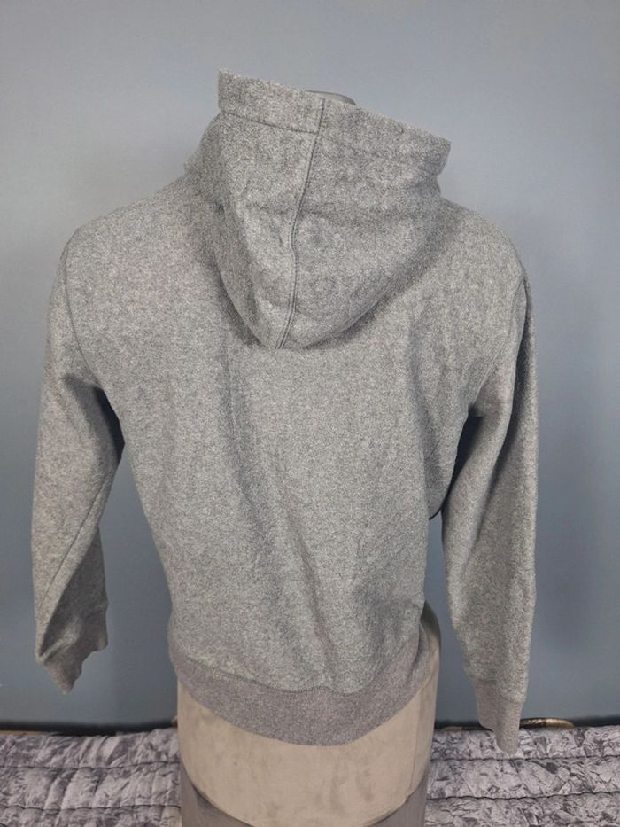 sweat a capuche / Hoodie - taille enfant 10/12 ans - gris / brodé 253 - photo numéro 5