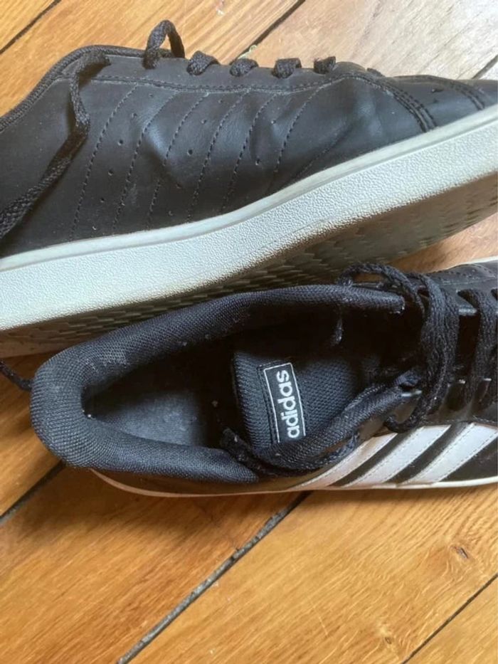 Baskets Adidas noires - Taille 42 2/3 - photo numéro 7