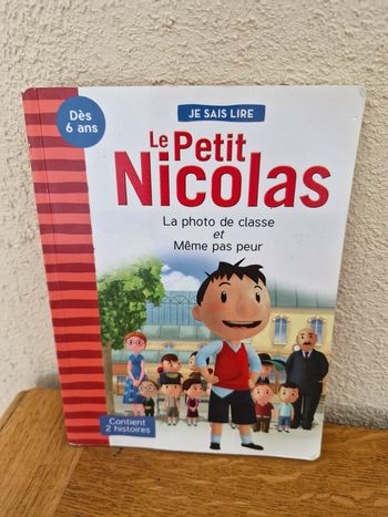 Livre je sais lire "le petit Nicolas"
