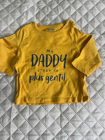 T shirt manches longues 3 mois