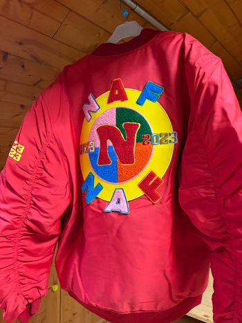 Veste matelassée Naf Naf rouge