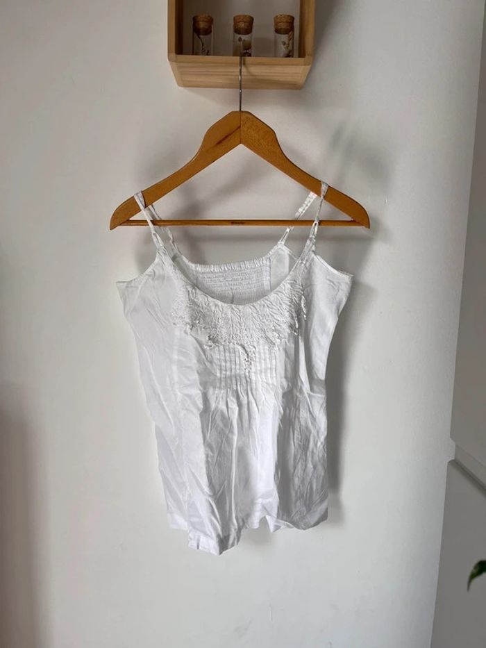 Débardeur blanc