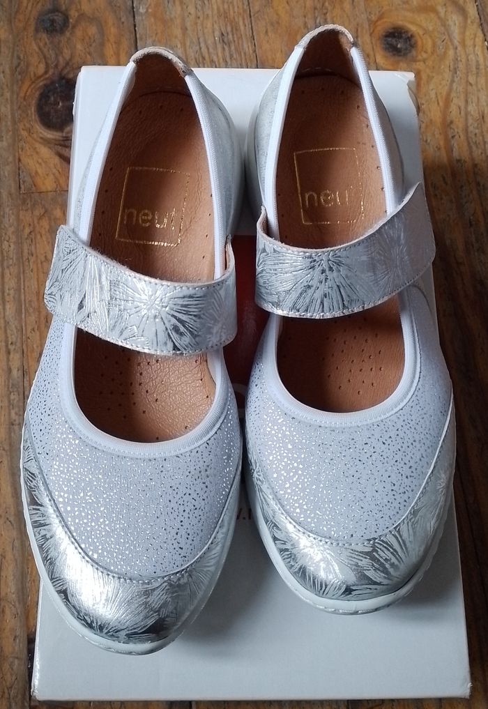 ballerines argentées Neut 36/37