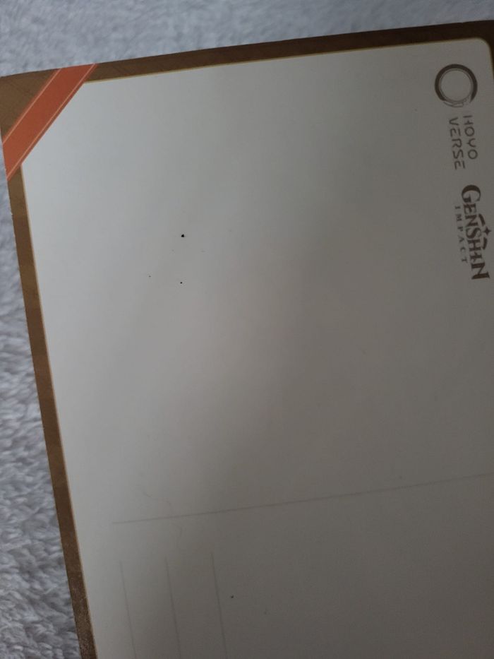 Lot de carte Genshin Impact - summer festival - miHoYo - Hoyoverse - photo numéro 5