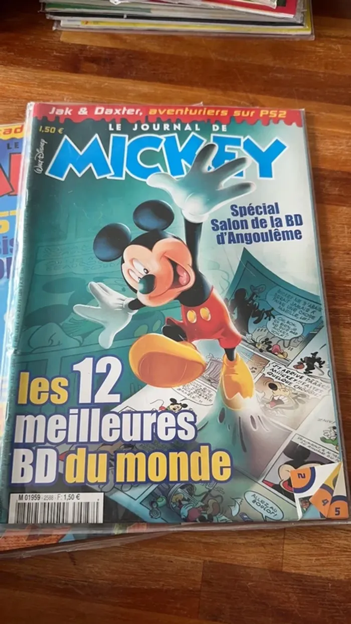 Lot de 8 magazines le journal de Mickey - photo numéro 8