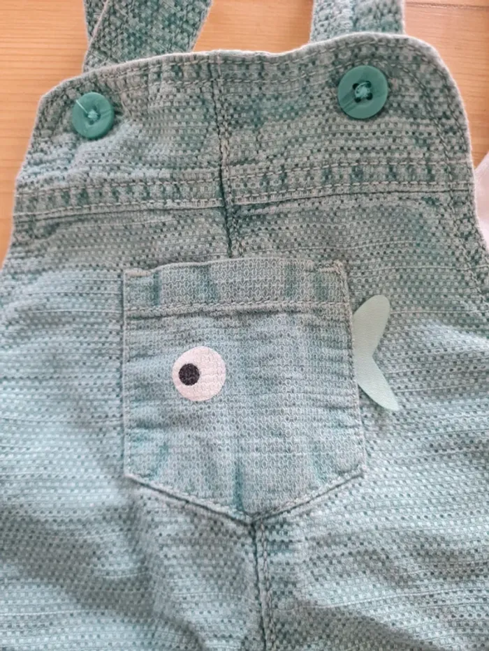 Ensemble 3 mois garçon combishort - photo numéro 4