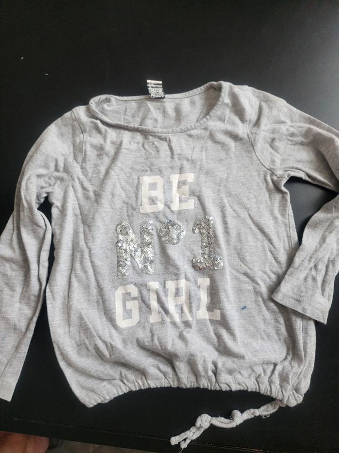 Tee shirt manche longue 6 ans