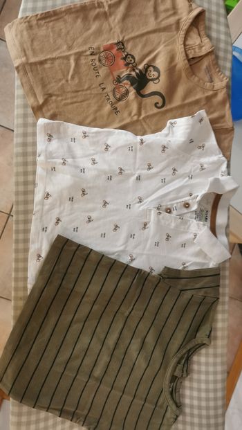 Lot de 3 tee shirts 18 mois