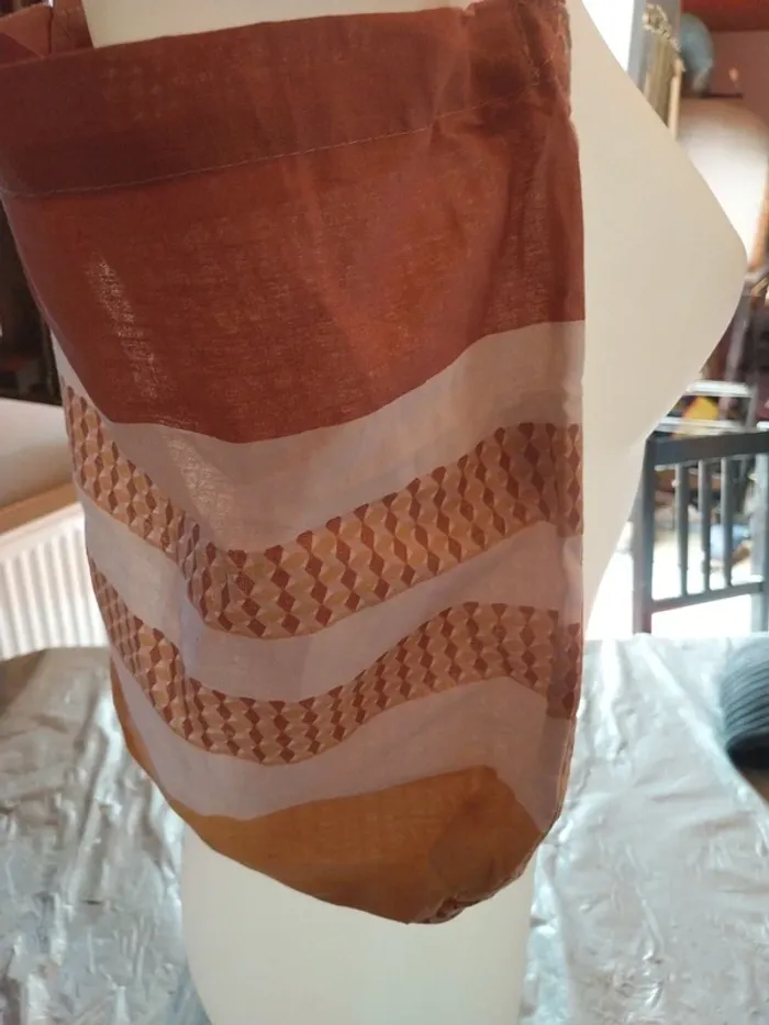 Joli sac tissus 100% coton - photo numéro 2