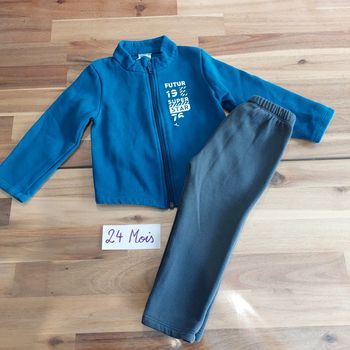 Jogging chaud domyos mixte 24 mois