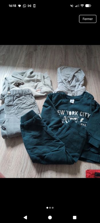 Lot vêtements 18 mois