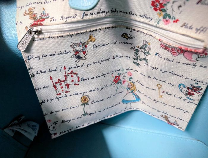 Sac cath kidston Alice bleu - photo numéro 10