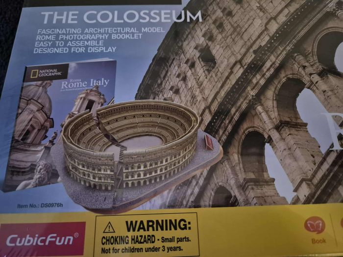 Cubicfun 3D Puzzle Rome Colosseum DS0976h Model Building Kits - photo numéro 2