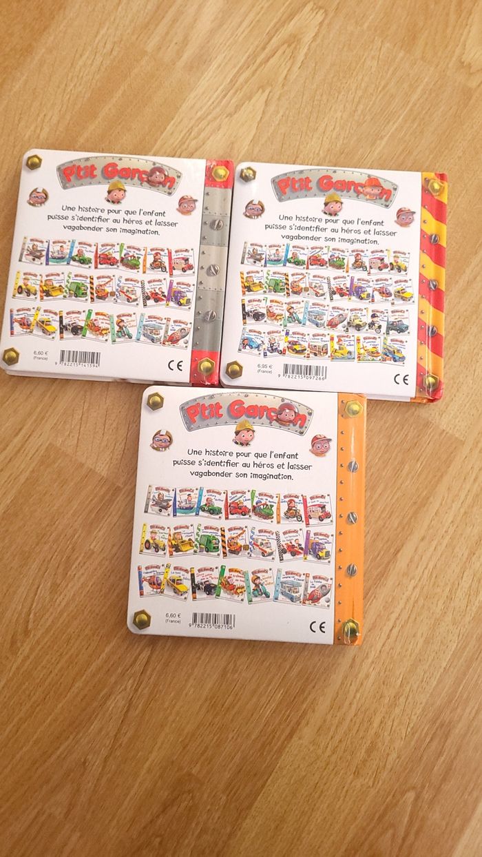 3 livres p'tit garçon - photo numéro 2