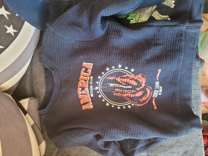 Lot 2 sweats shirt 6 ans - photo numéro 4