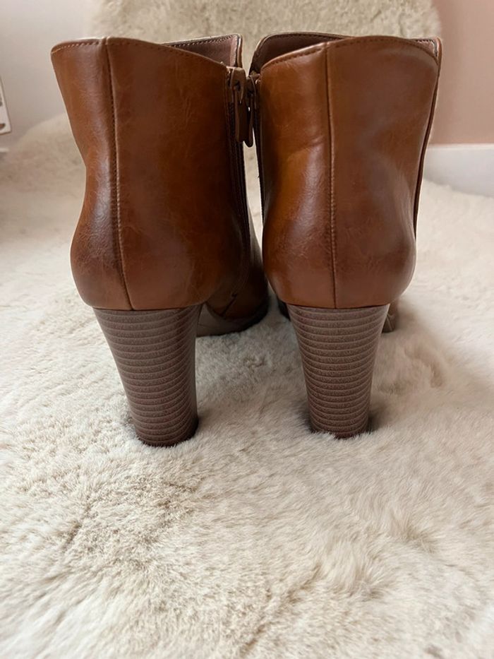 Bottines marron - photo numéro 3
