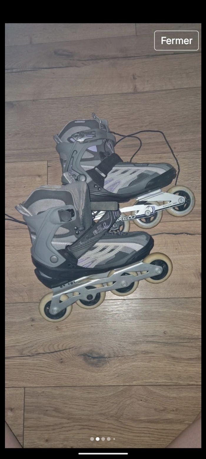 Rollers 1 ligne pointure 39