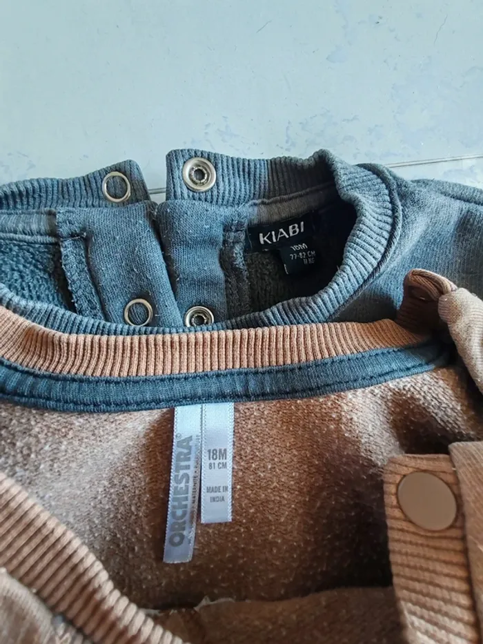 Lot pull ourson ours 18 mois chaud hiver - photo numéro 2
